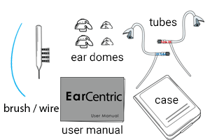 Ear Centric Rechargeable Hearing Aids Disco MAX Wireless Rechargeable hearing aids