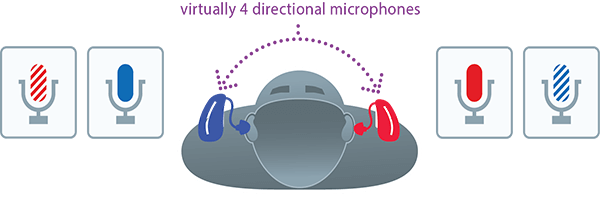 Ear Centric Rechargeable Hearing Aids EasyCharge2 Programmable hearing aids