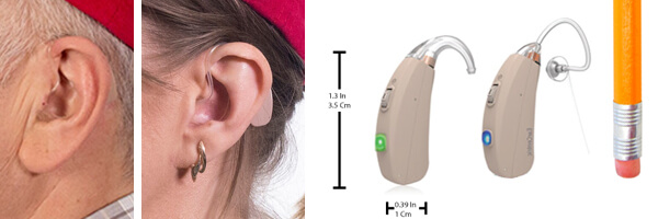 Ear Centric Rechargeable Hearing Aids EasyCharge2 Programmable hearing aids